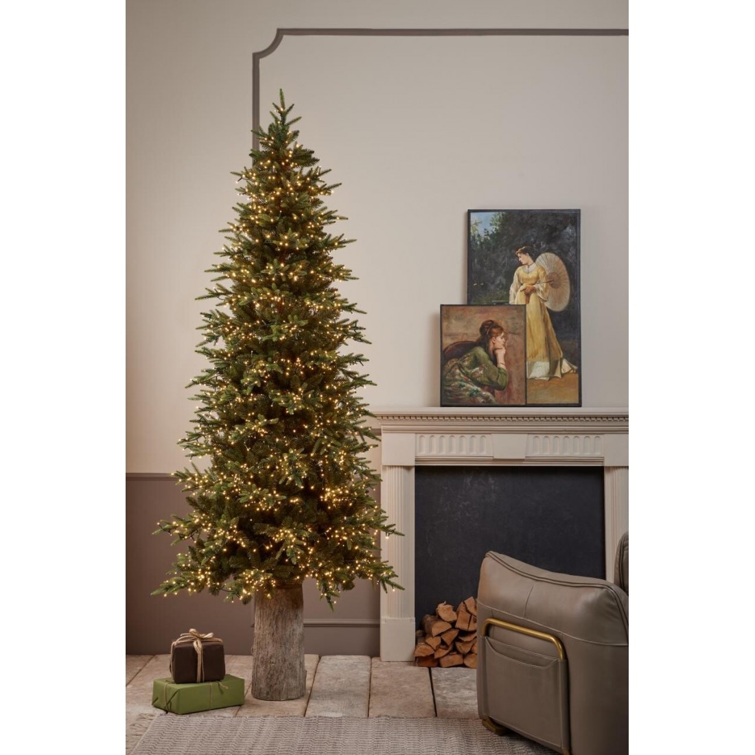 Albero di Natale - Pino luxurynew con 3000 led - H.210 cm - EDG